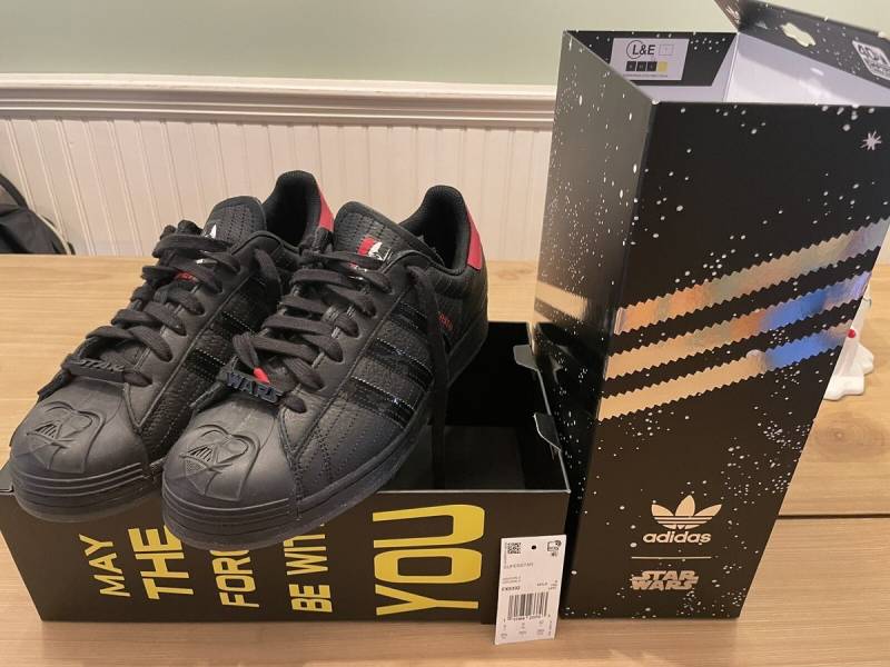 Addidas Superstar Star Wars Darth Vadera