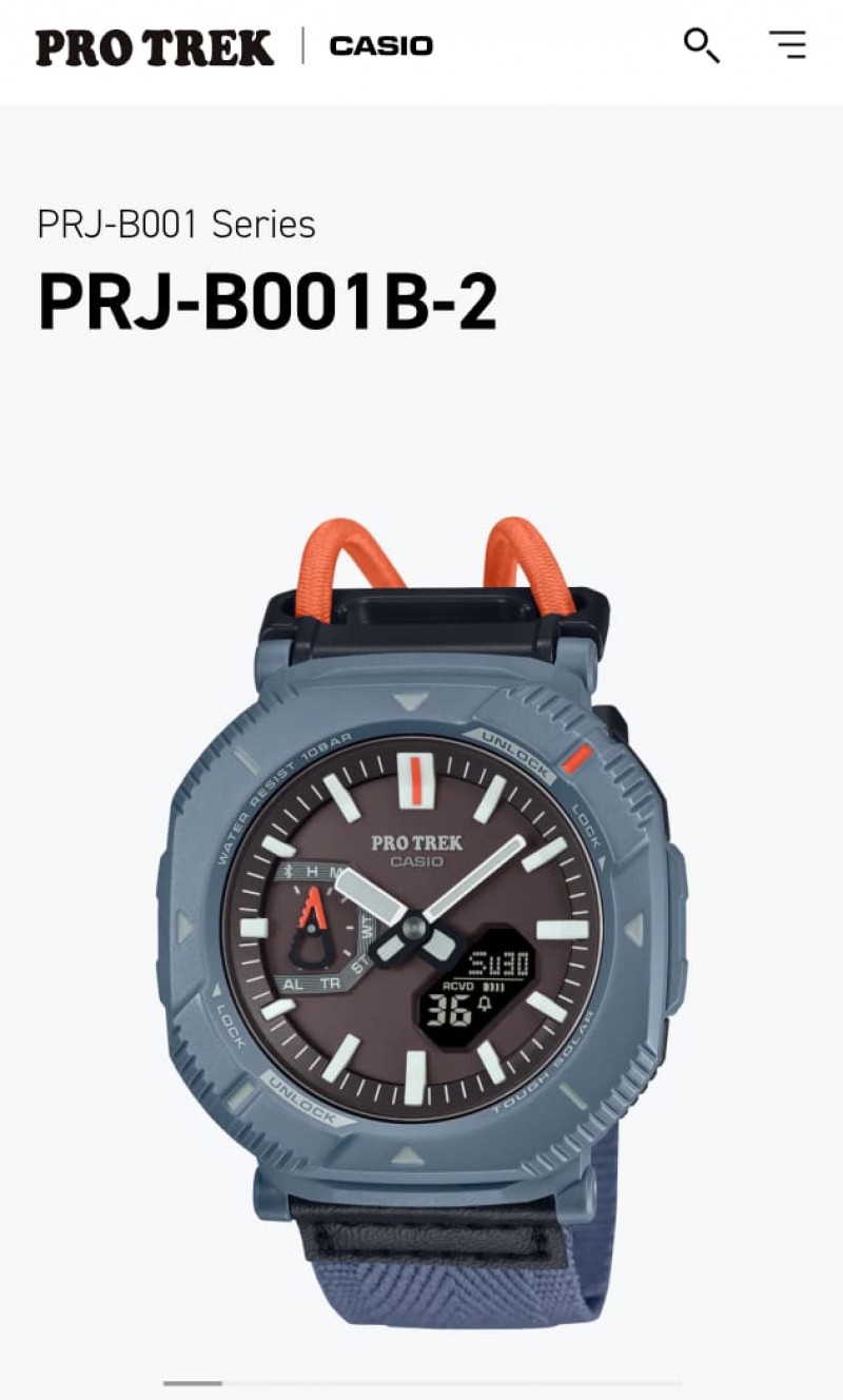 Casio Pro Trek PRJ-B001 - J493 video