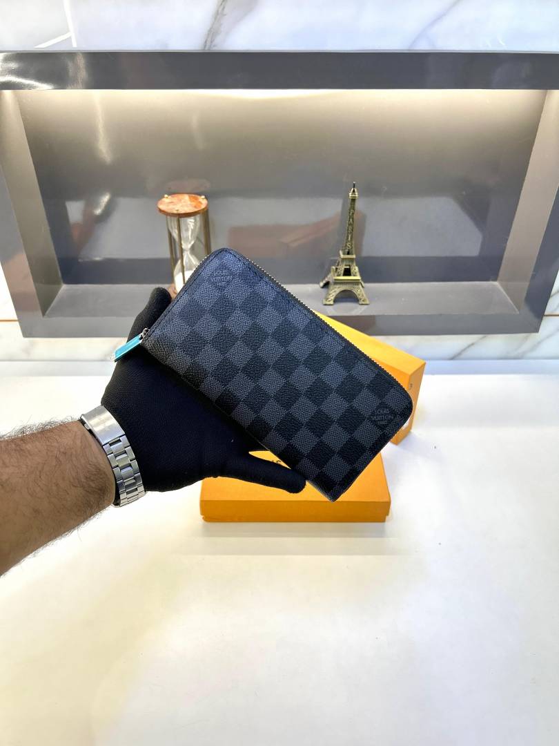 Loius Vutton Long Wallet Black Fa 459