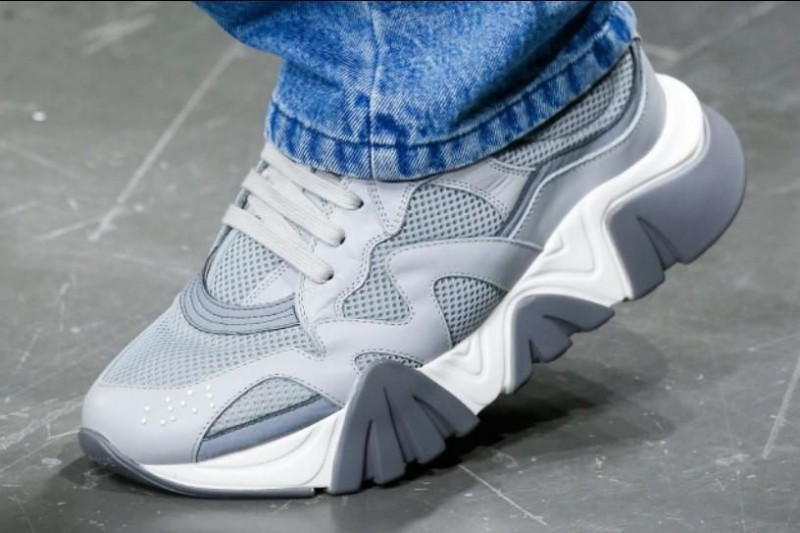 Versace Squalo Runner Grey