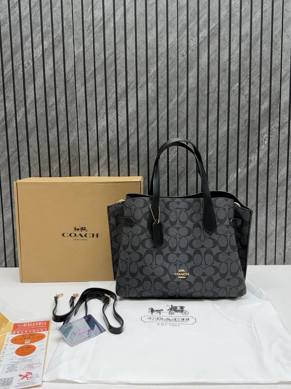 Coacch Hanna CarryAll Medium Satchel Bag With Original Box & DustCover