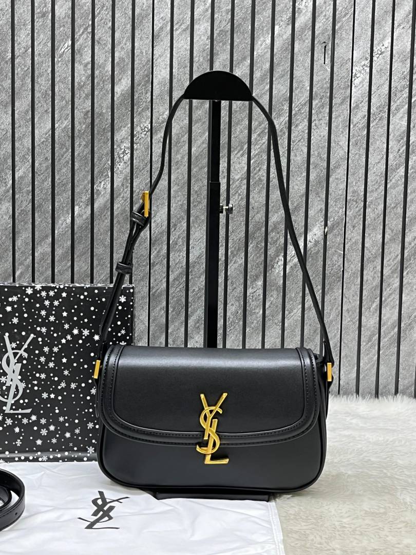 Ysl Solferino Small Shoulder Bag With Original Box & Long SlingBelt