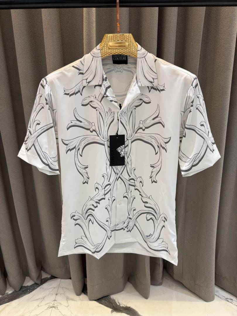 Versace Couture Half Sleeves Box Pack Shirts White