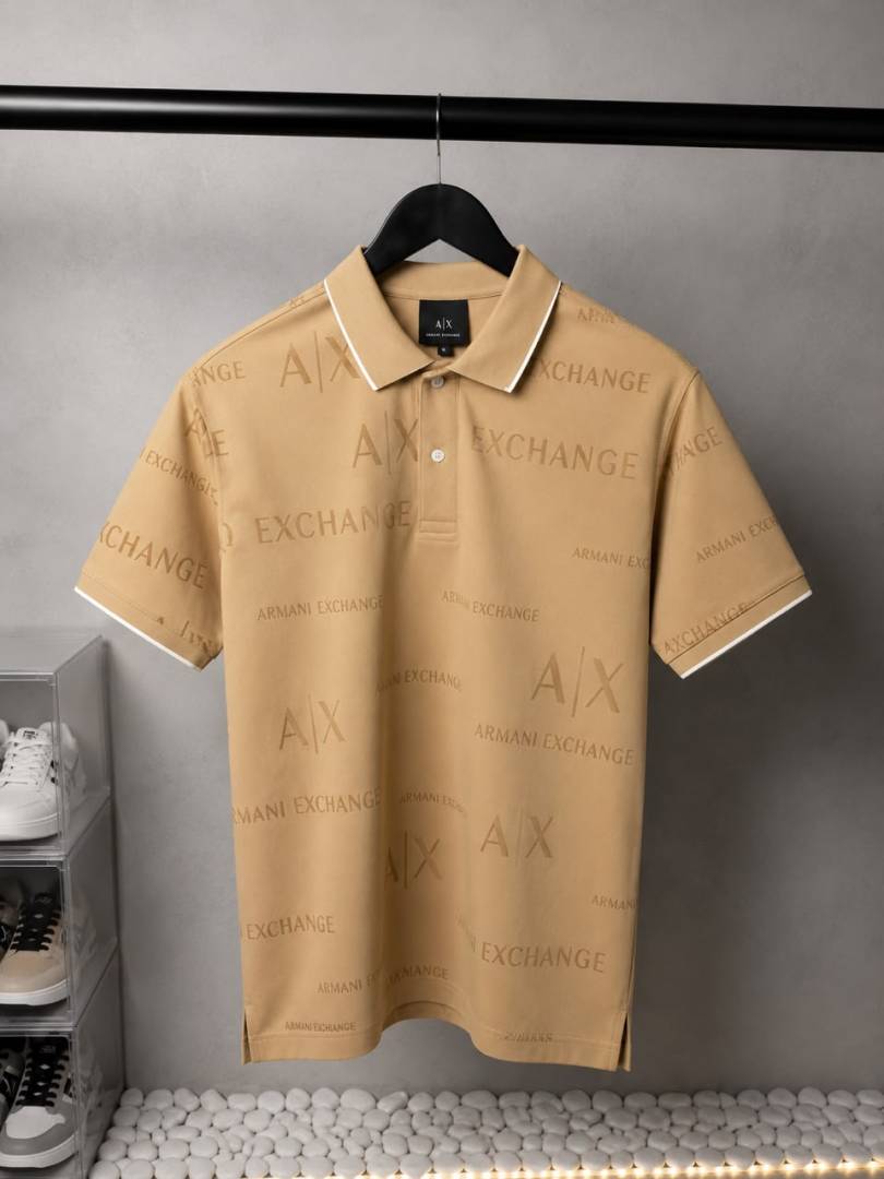 Armaan Exchange All Over Logo Polo T Shirt with OG Packaging 1372 sale offer vs1000