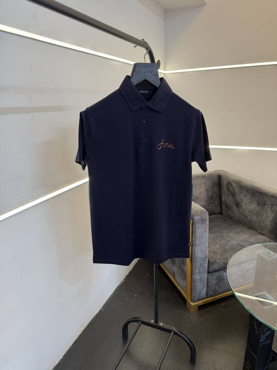 Ameeri turkish imported front and back print tshirt navy blue sale