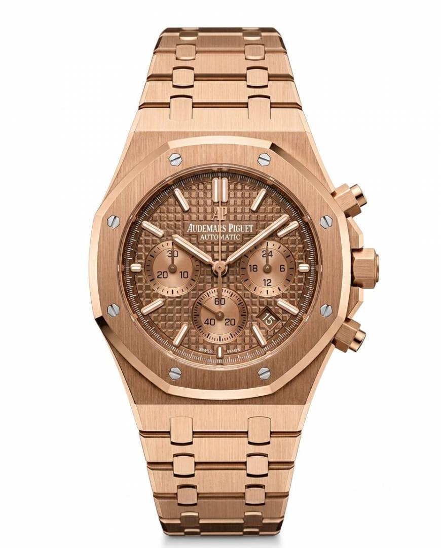Audemars pigeeu_t royal oak chronograph full copper