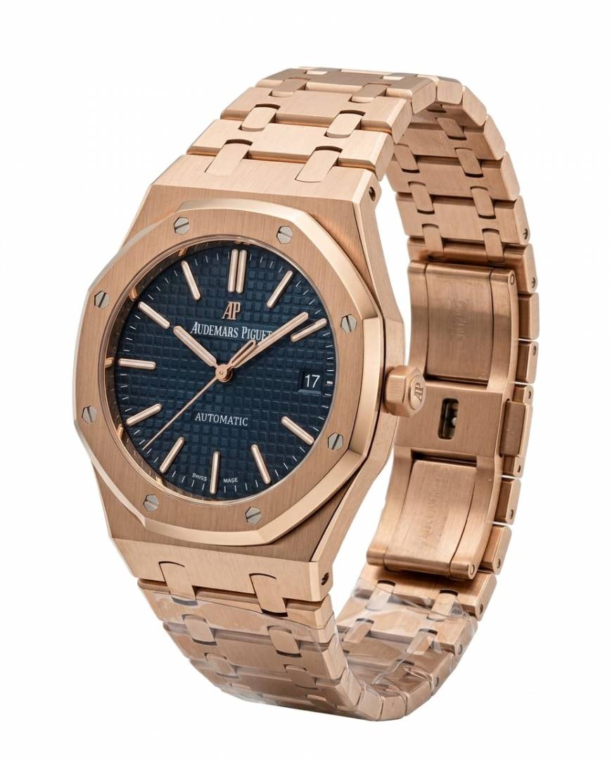 Audemar piguet royal Oak Quartz copper Blu