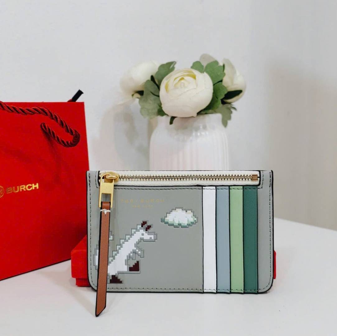 Tori Burch_02_Card_Case_Wallet_With_OriginalBox_CarryBag