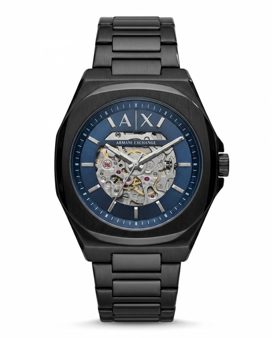 Arma_i Exchange Ax2418 Hampton Automatic black- blue