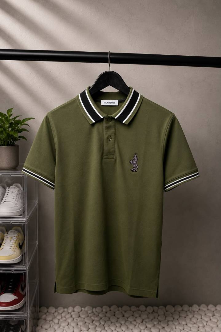 Burberr- Premium Polo T Shirts 2708