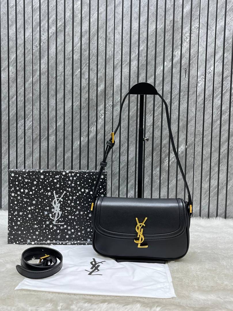 Ysl Solferino Small Shoulder Bag With Original Box & Long SlingBelt