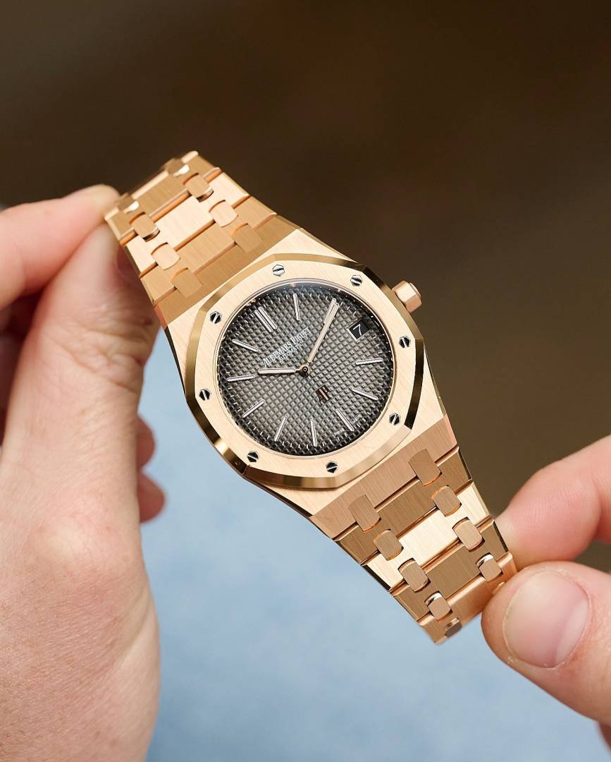 Audemar piguet royal Oak Quartz Copper-BlackAsh