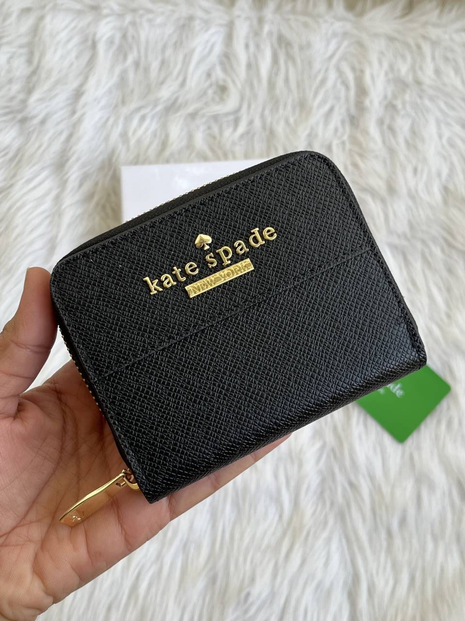 Kate_Spade_Black_114_Mini_Wallet_With_OriginalBox_DustCover