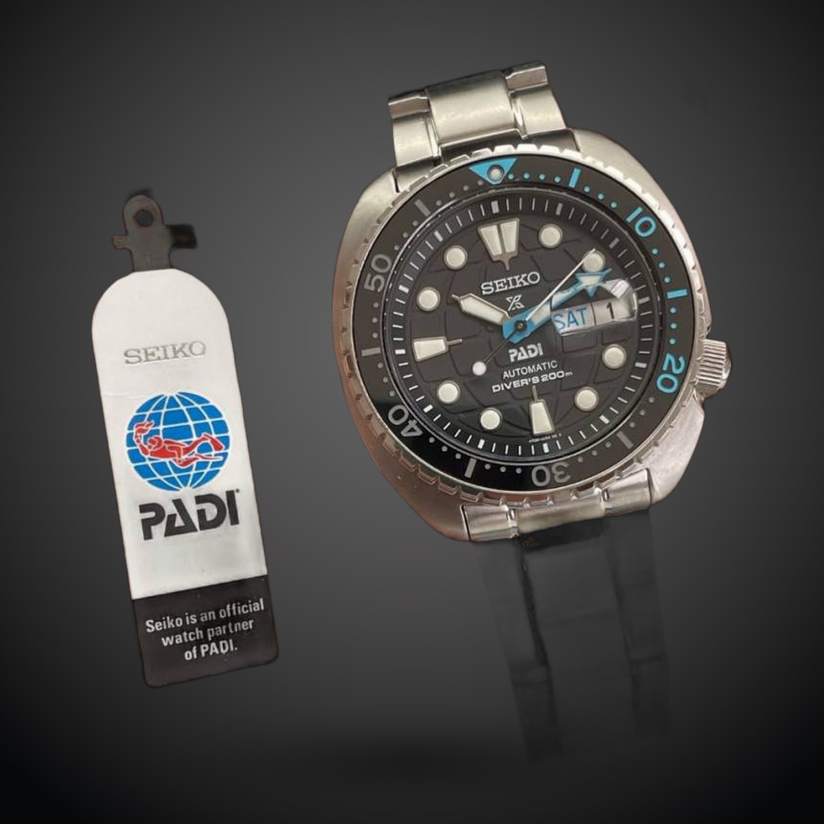 Seiko Padi Srp789 Turtle Pepsi Semi-ETA