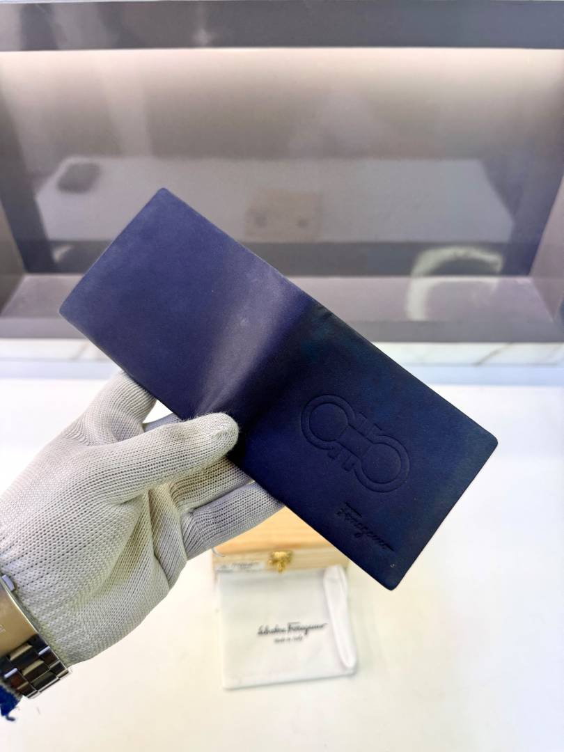 Salvatore Fera_Blue Premium Quality Wallet Fa 1134
