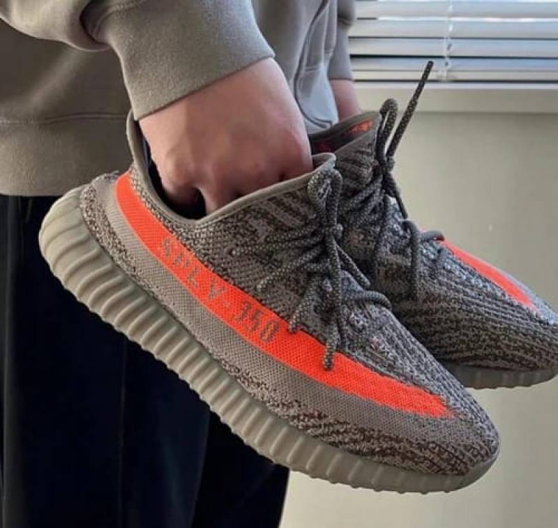 yeez_yy sply 350 V2 Belga Grey orange with All Accessories 231