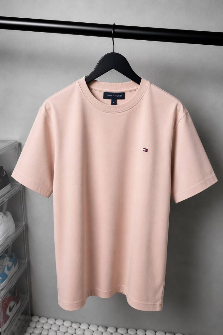 Tomm Hilfige-r Premium Round Neck T Shirt with OG Box Packaging 1577 Sale VS1000