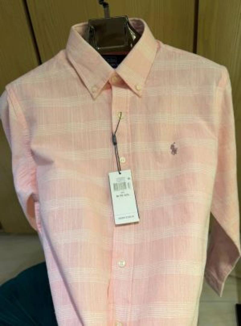 RALP-xH L-AUREN P-OLO IMPORTED STORE ARTICLE SHIRT PINK