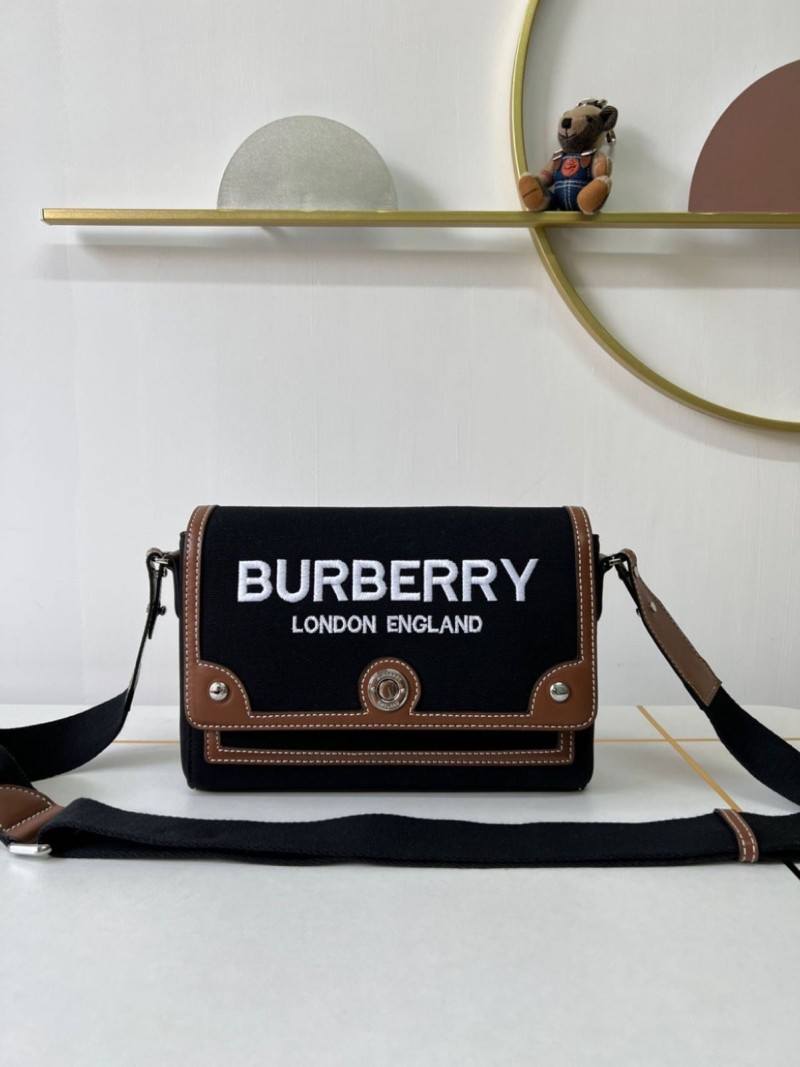Burbery_Note_Canvas_Leather_Crossbody_With_MagnetOriginalBox