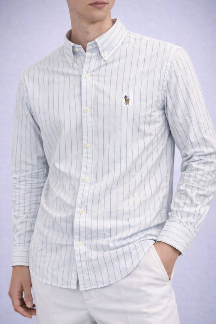 _lauren lining shirt white