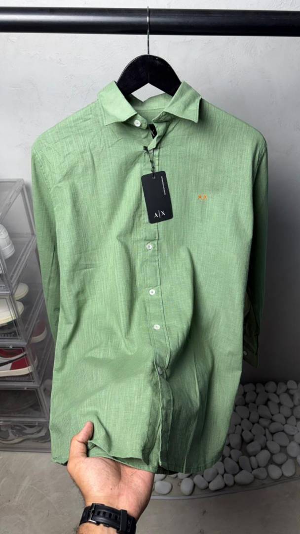 Armaani Exchang e AX Premium Linen Shirts 2431.Sale offer VS1000