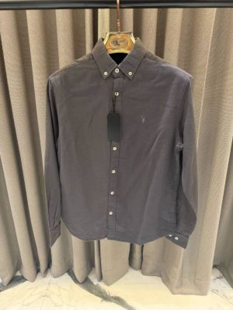All Saints Full Sleeves Shirt Dark Grey