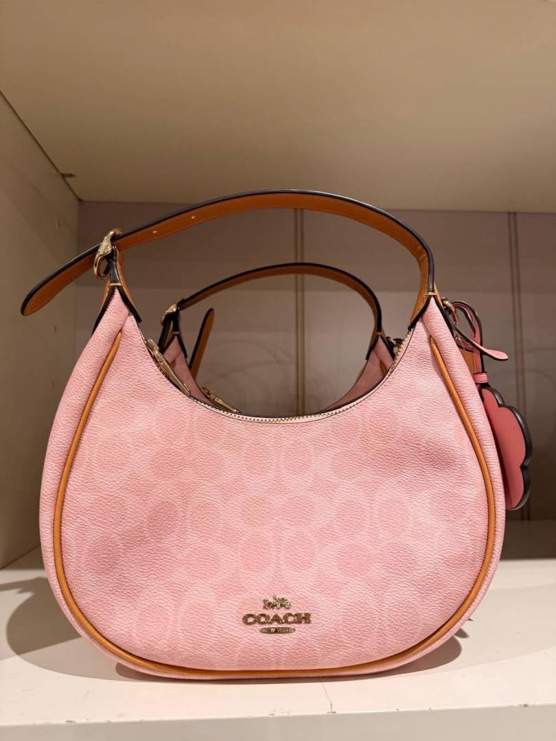 Coacch CB Emily Pink Edition Hobo With CarryBag OriginalBox & DustCover