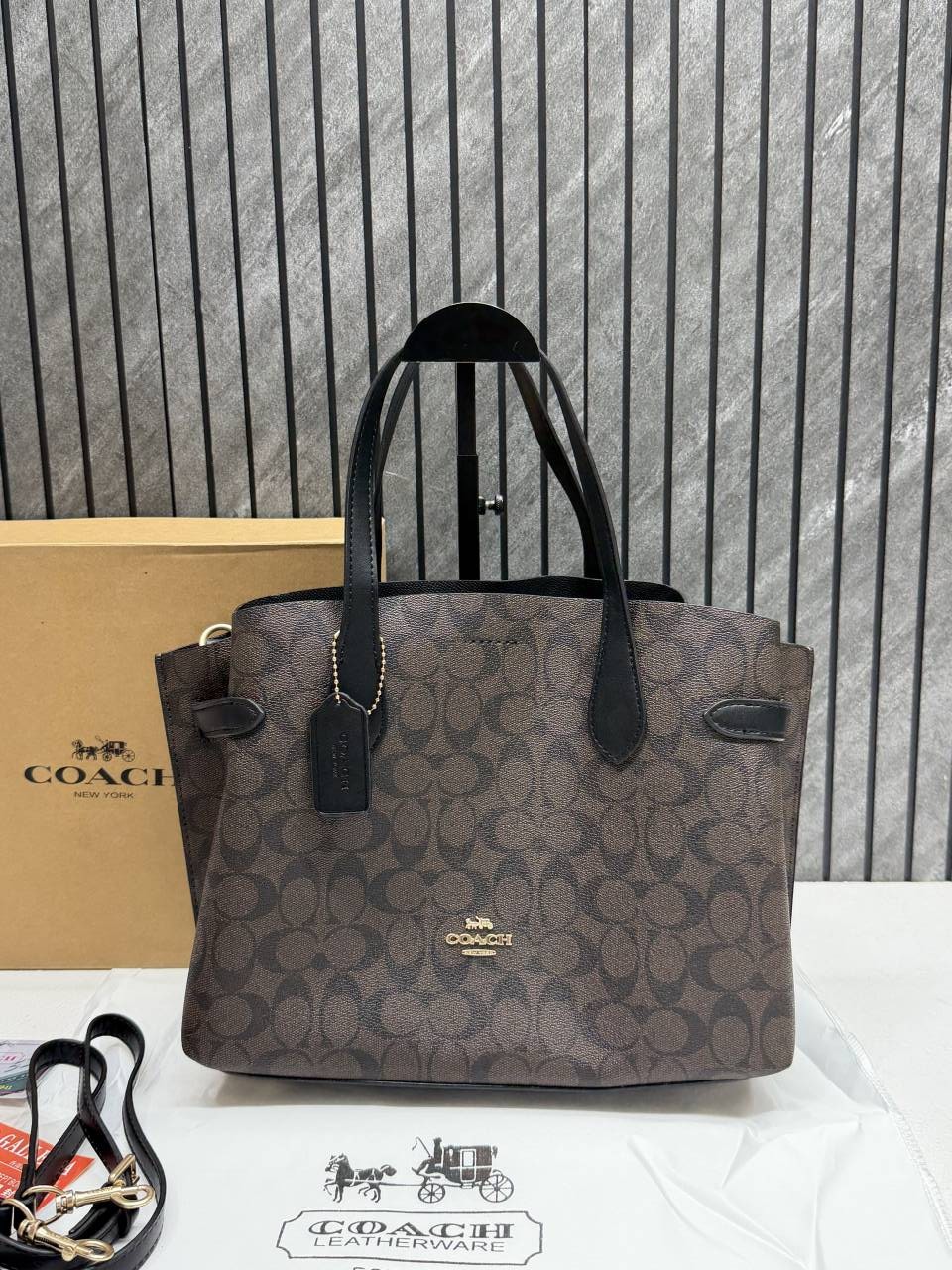Coacch Hanna CarryAll Medium Satchel Bag With Original Box & DustCover