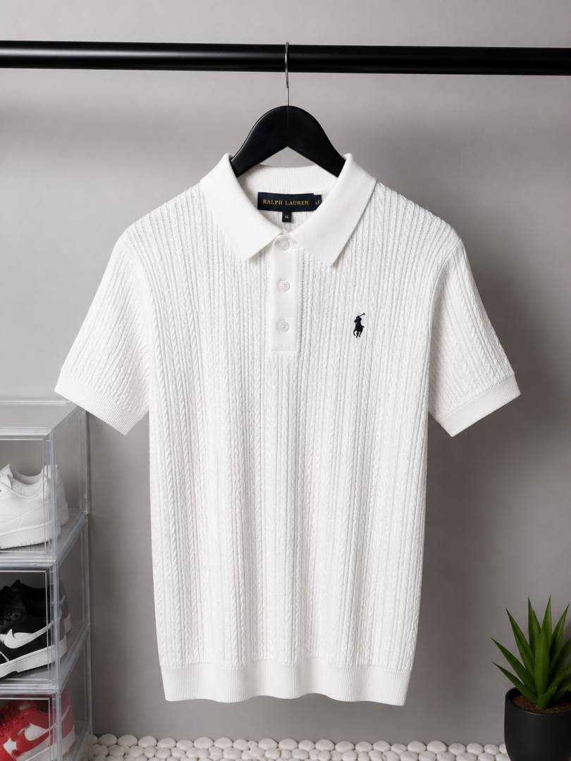 Ralp_ Lauren Premium Knit Polo T-Shirt 2020