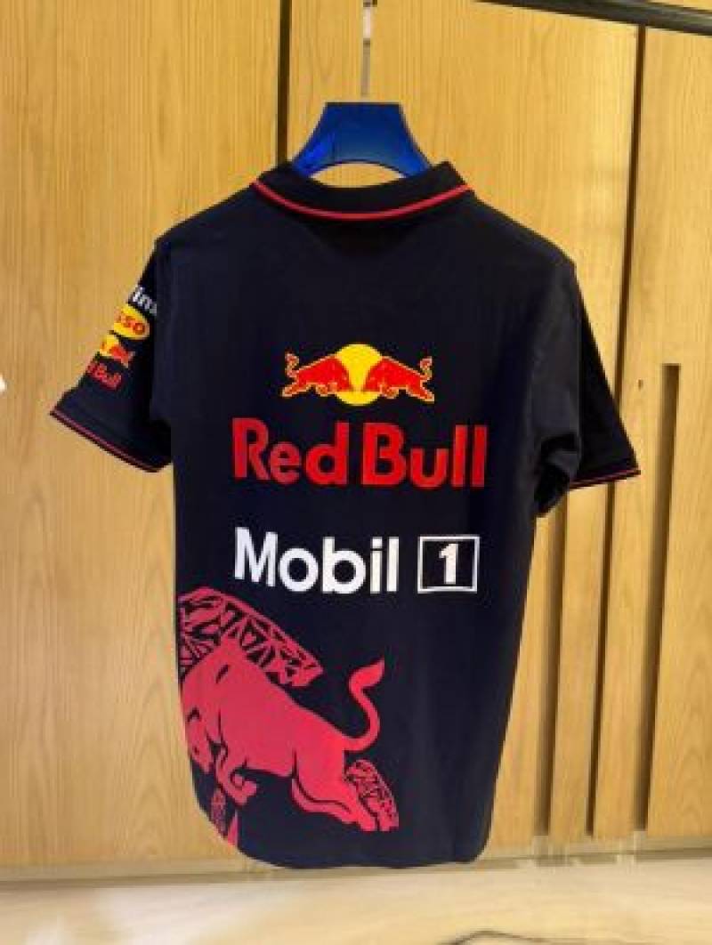 RED BULL EDITION BOSS IMPORTED STORE ARTICLE POLO T-SHIRTx