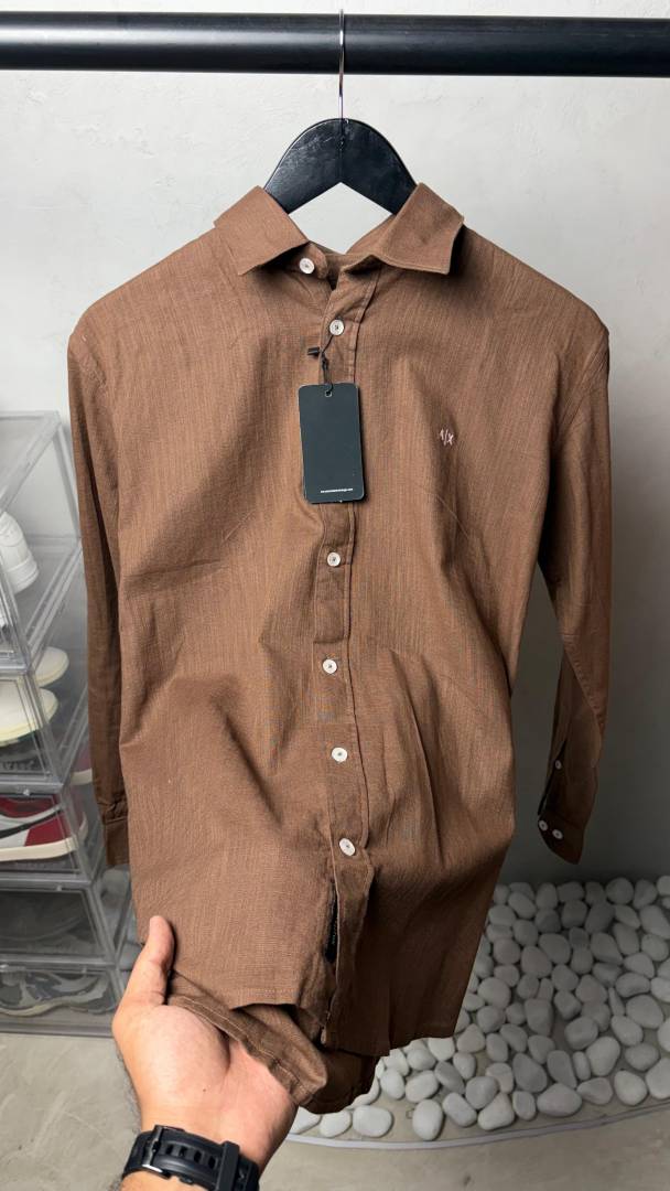 Armaani Exchang e Premium Linen Shirts 2429.Sale offer VS1000