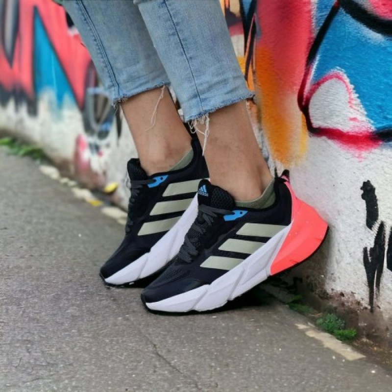 Adiddas adistar running shoes black white red