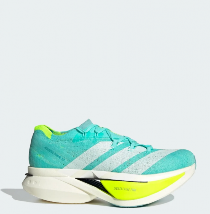 Adiddas Adizero Prime X3 Strung Sky running shoe