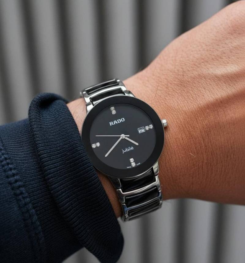 Rado Jubli Black-Silver mens video