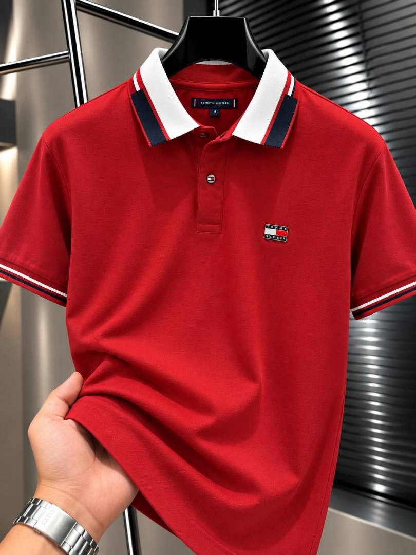 Tommy Hilfige Chest Logo Polo T-shirt