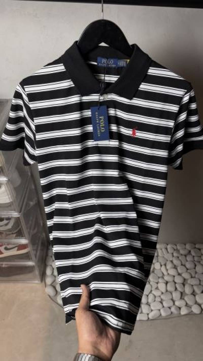 Ralp_ Laure_n Premium Striped Polo T-Shirt With OG Packaging 1347. Sales offer VS1000