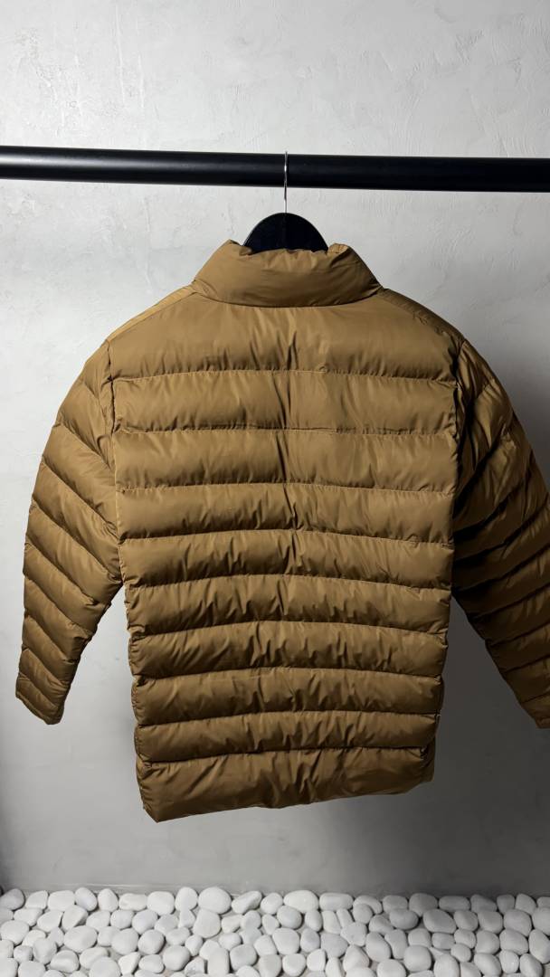 Ralp_ Polo  laure_n quilted puffer jacket tan 1011
