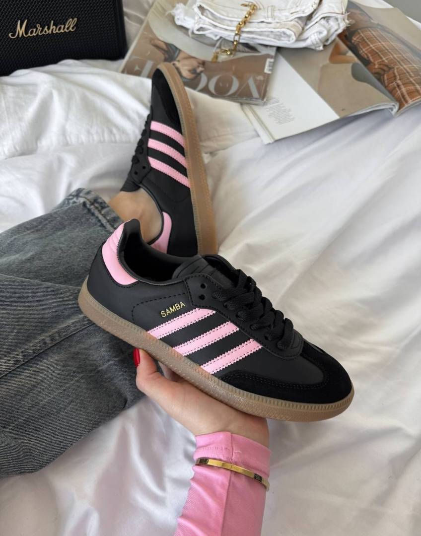 Adidaass Samba Inter Miami Messi Black pink