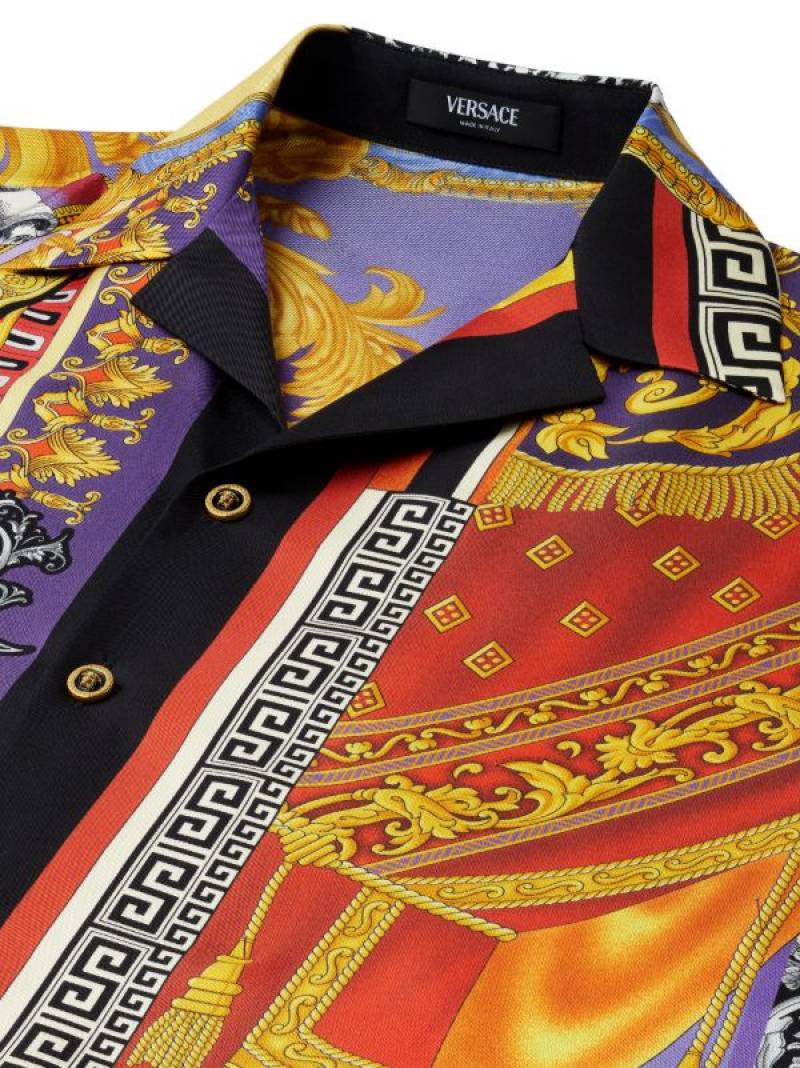 Versac-e IMPORTED STORE ARTICLE PREMIUM PRINTED SHIRT