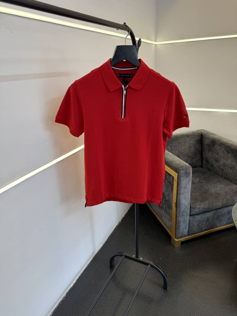 Tommy hilfigar imported polo tshirt red sale