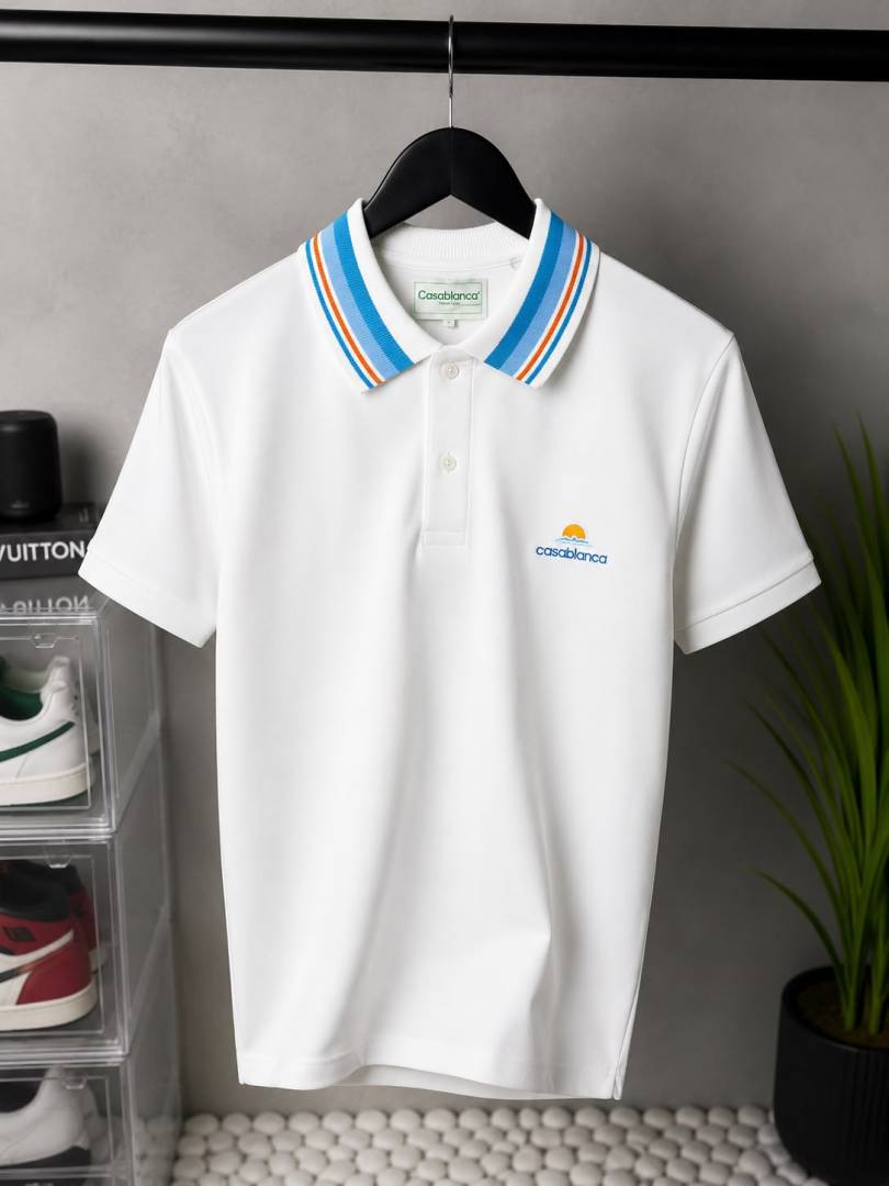 Casa Blanca Premium Polo T-Shirts with OG Box Pack 1605 SALE OFFER VS1000