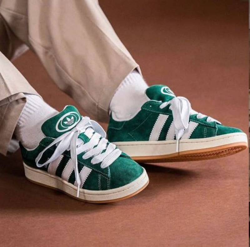 adiddas campus 00s green gum