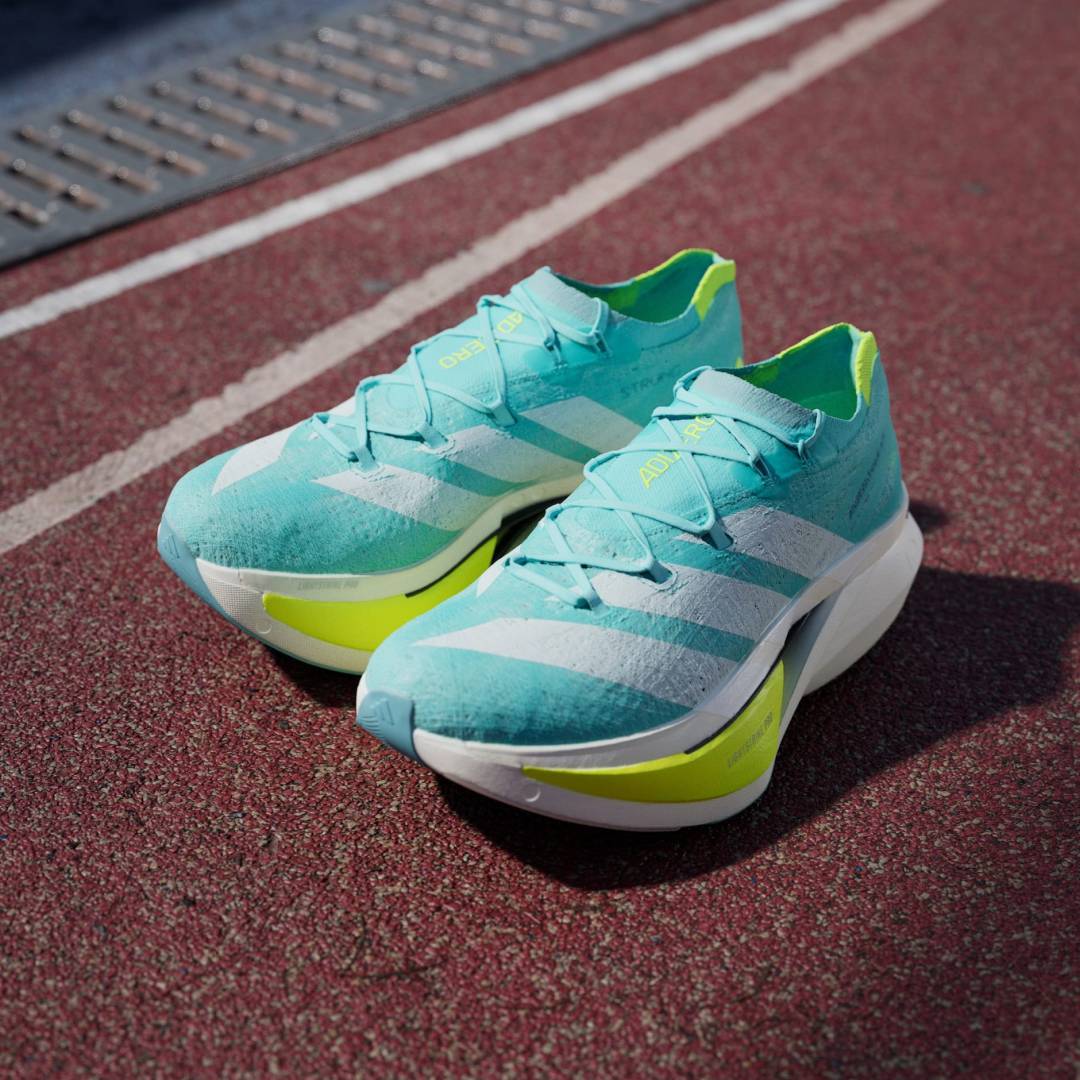 Adiddas Adizero Prime X3 Strung Sky running shoe