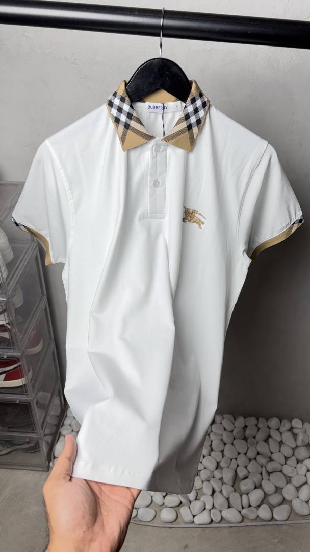 Burberrry Premium Polo T-Shirt with OG box Packaging 3020