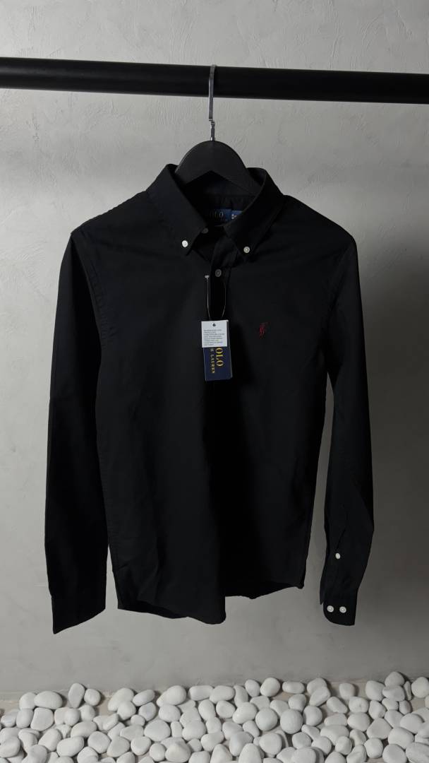 Ralp Lauren Polo Black Oxford Shirt 1007
