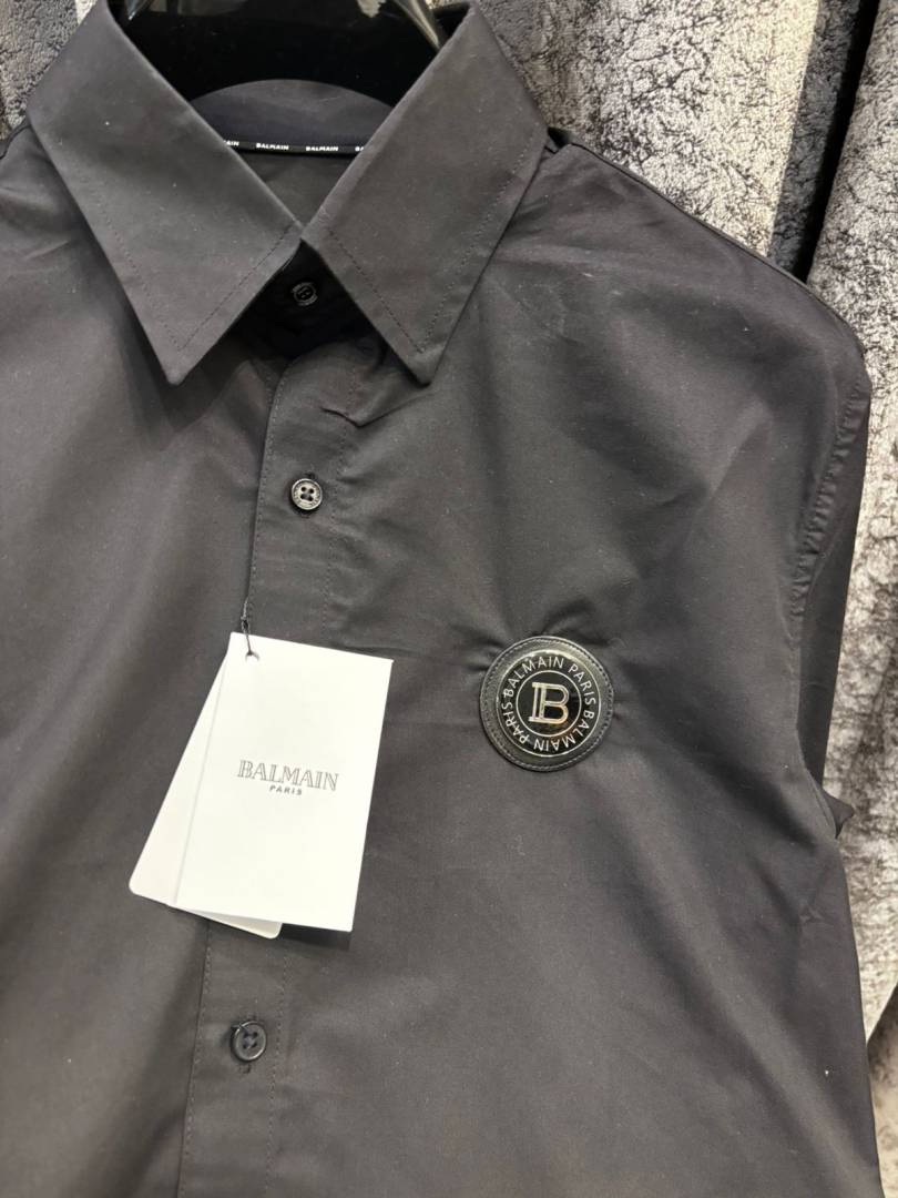 BALMAN IMPORTED STORE ARTICLE SHIRT WHITE