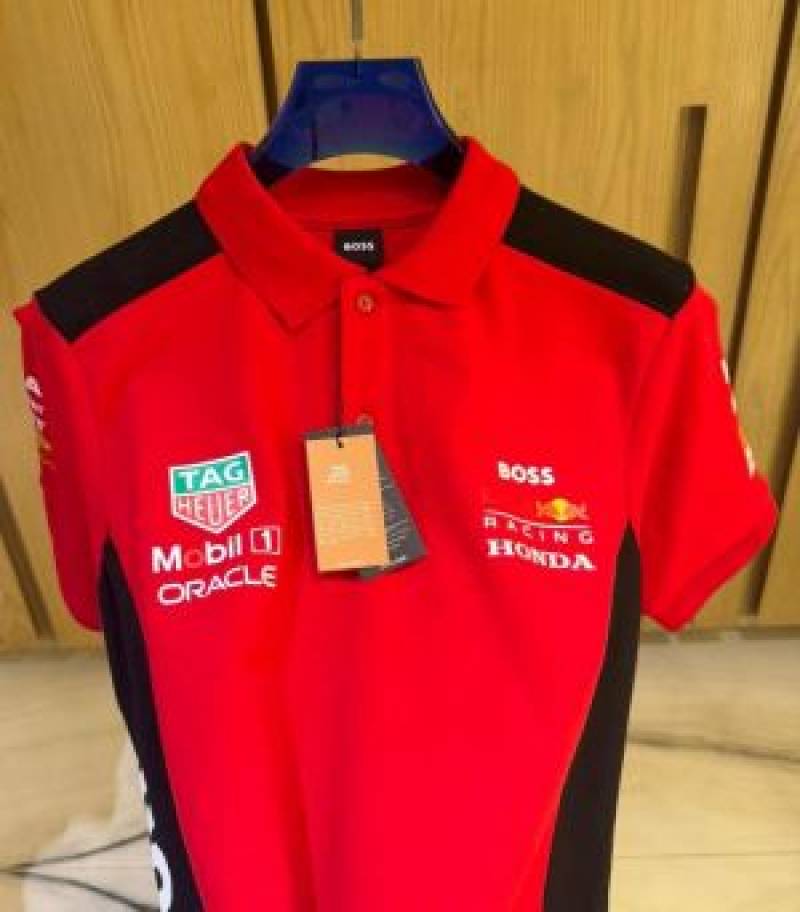 RED BULL EDITION BOSS IMPORTED STORE ARTICLE POLO T-SHIRTx