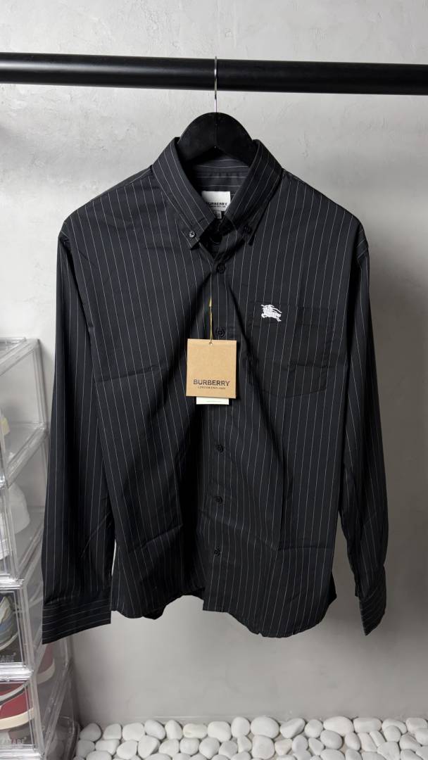 Burbery Premium Formal Stripe Shirt 1217
