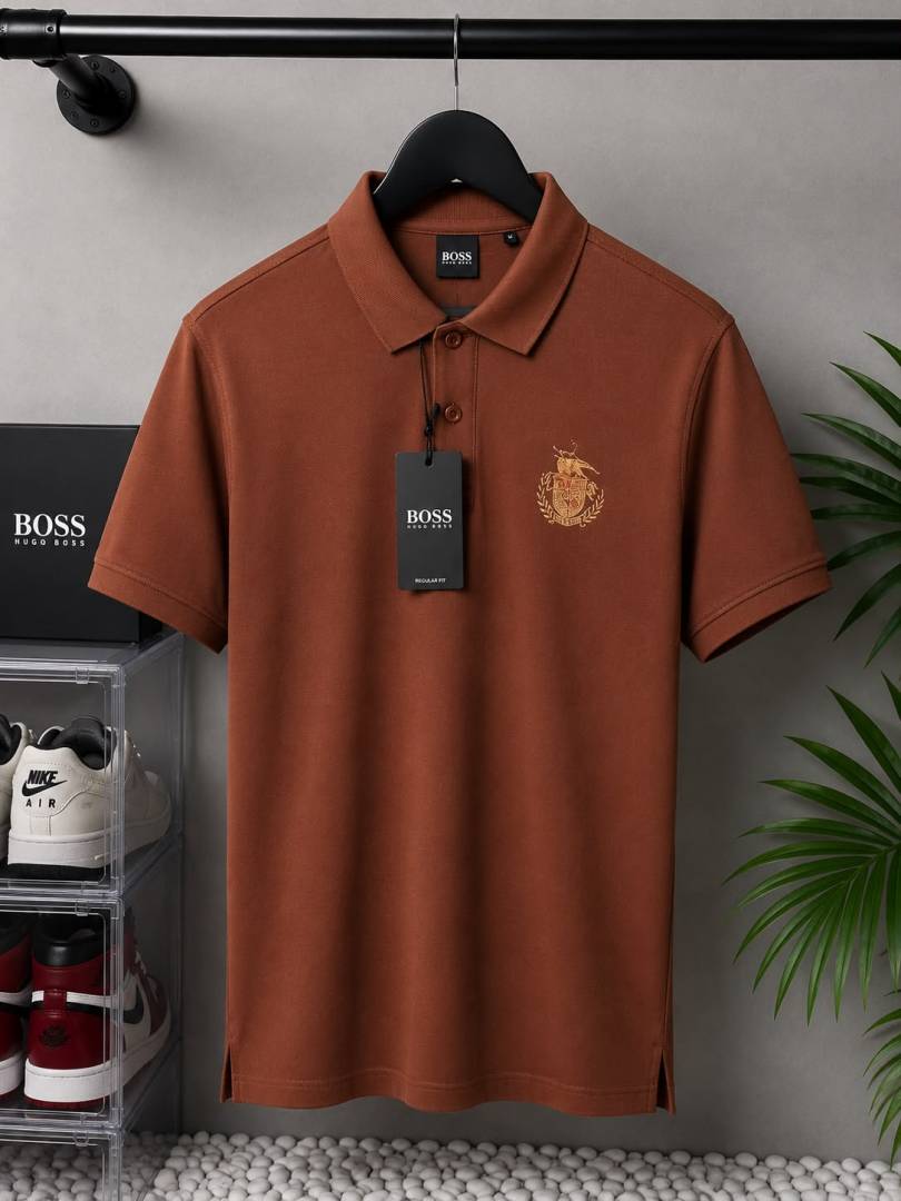 Hug Bos s Premium Polo T-Shirt 1745 Sale offer Vs1000
