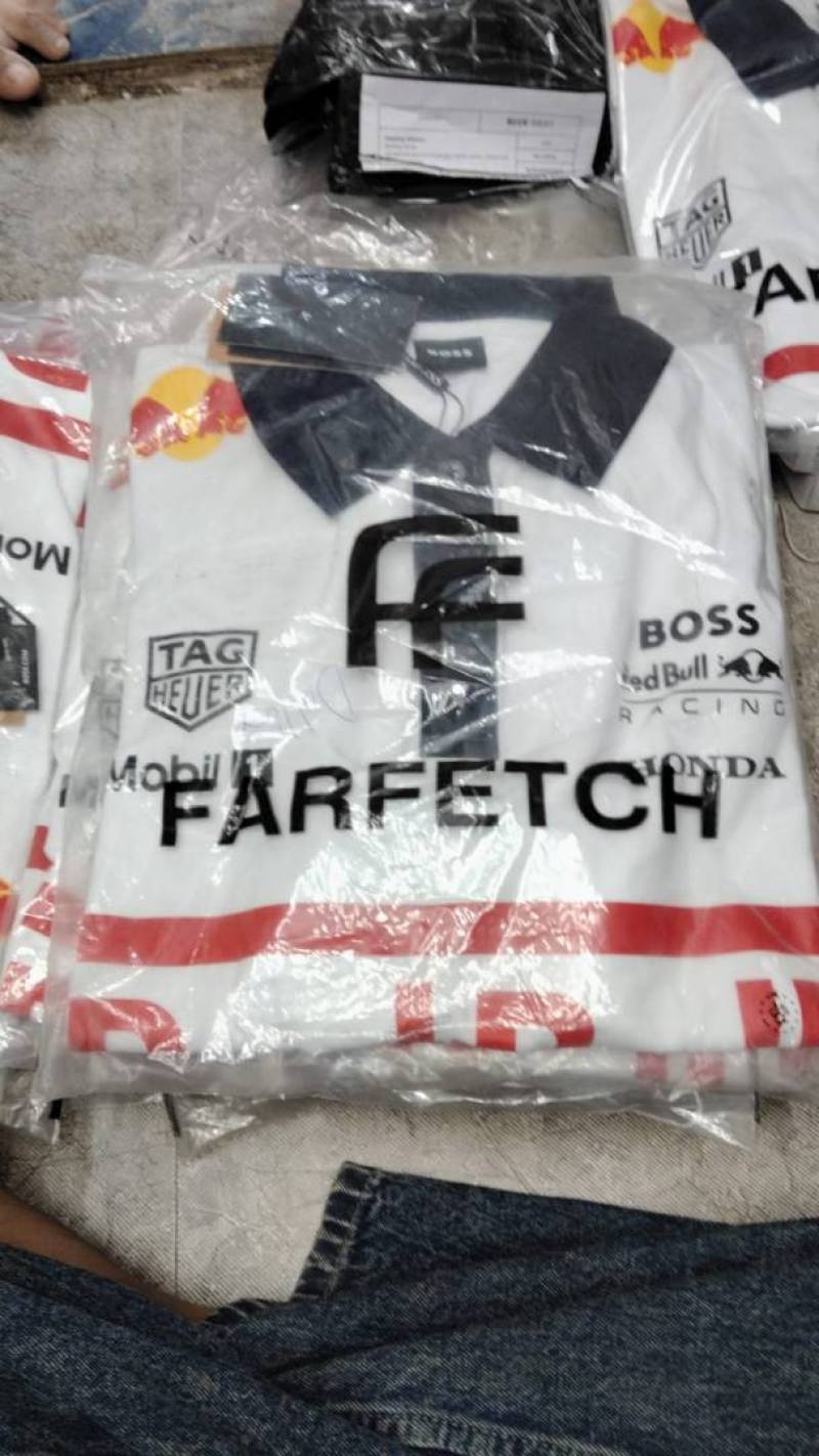 RED BULL EDITION BOSS IMPORTED STORE ARTICLE POLO T-SHIRTx